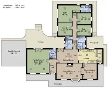 Floorplan of Homely house listing, 14 Stott Place, Stirling SA 5152