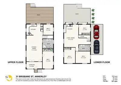 Floorplan of Homely house listing, 31 Brisbane Street, Annerley QLD 4103