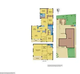 Floorplan of Homely house listing, 18 Tullimbar Circuit, Vermont South VIC 3133