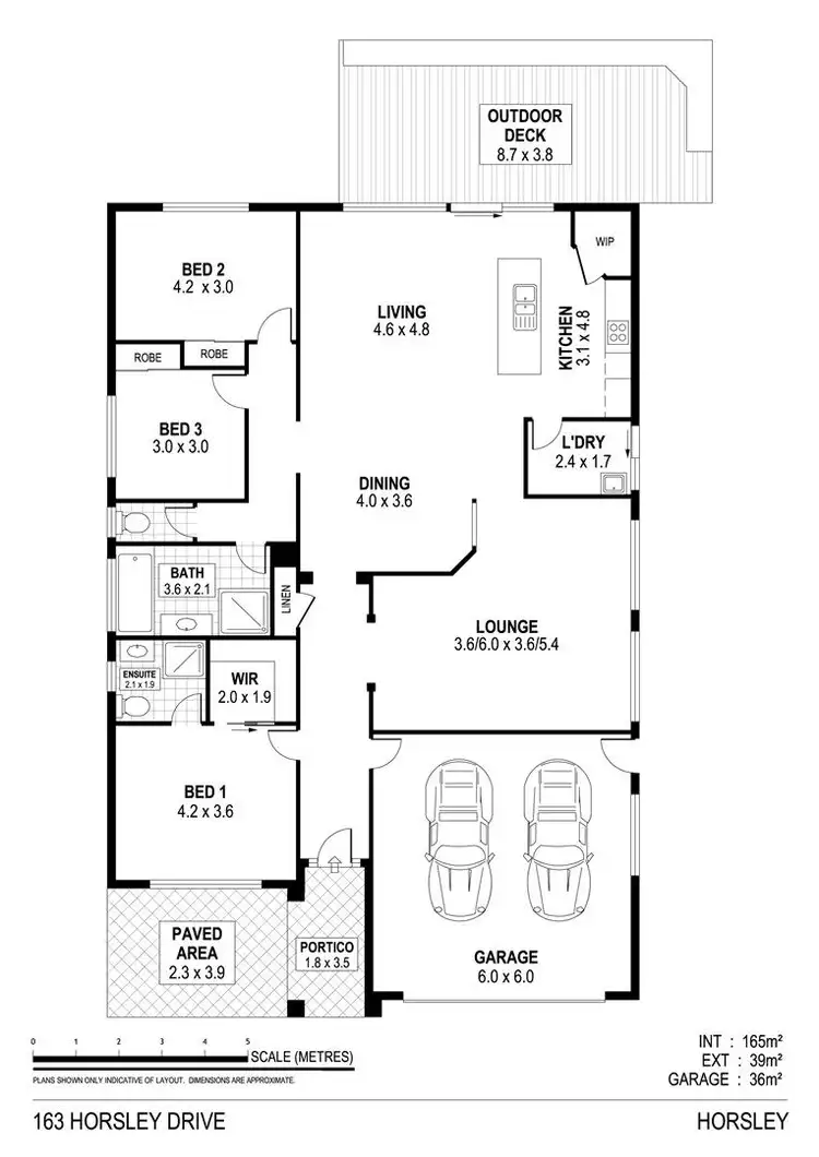 Floorplan of Homely house listing, 163 Horsley Drive, Horsley NSW 2530
