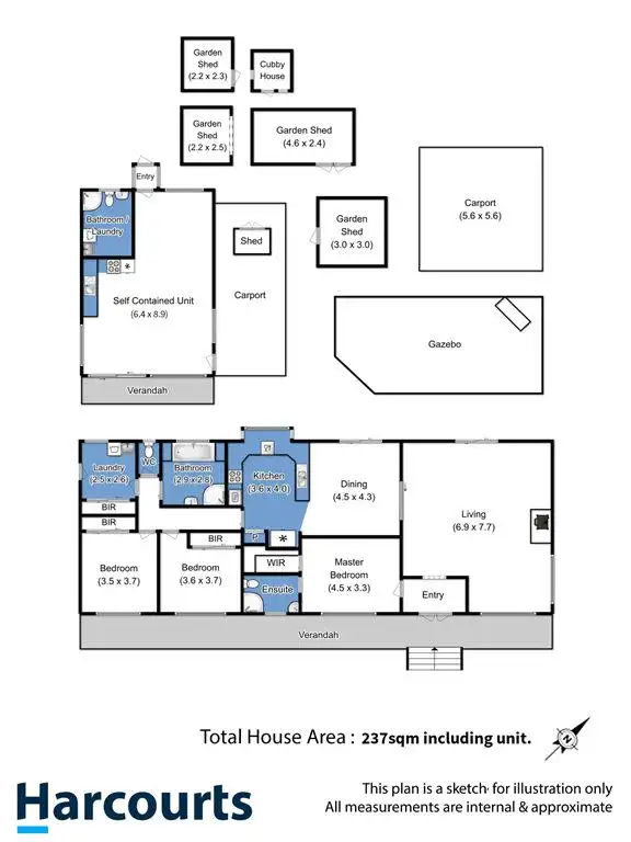 Floorplan of Homely house listing, 1890 Channel Highway, Margate TAS 7054
