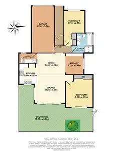 Floorplan of Homely villa listing, 12/78-80 South Kiama Drive, Kiama NSW 2533