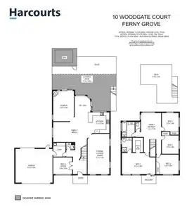Floorplan of Homely house listing, 10 Woodgate Court, Ferny Hills QLD 4055