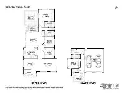 Floorplan of Homely house listing, 20 Dundee Place, Upper Kedron QLD 4055