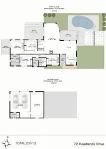 Floorplan of Homely house listing, 72 Headlands Drive, Skennars Head NSW 2478