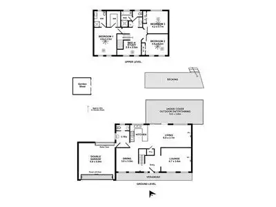 Floorplan of Homely house listing, 15 Gleneagles Road, Aberfoyle Park SA 5159