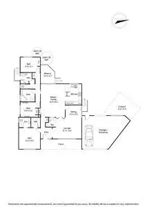 Floorplan of Homely house listing, 114 Kidderminster Drive, Wantirna VIC 3152