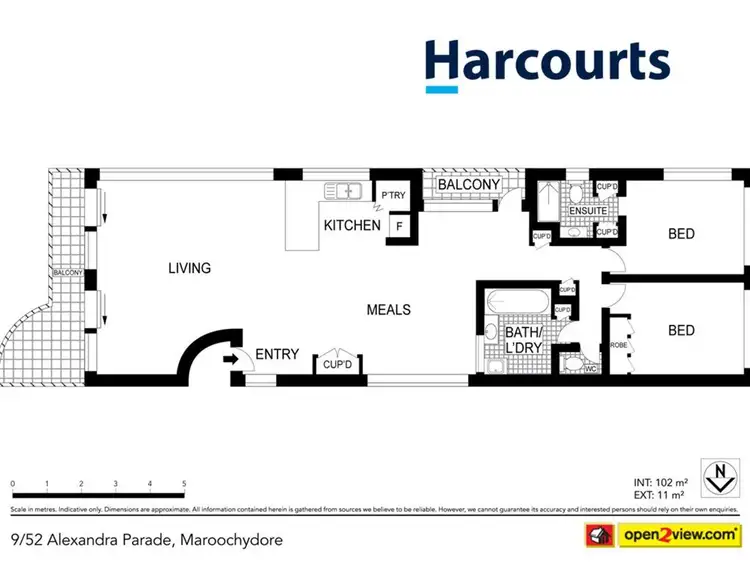 Floorplan of Homely apartment listing, 9/52 Alexandra Parade, Maroochydore QLD 4558