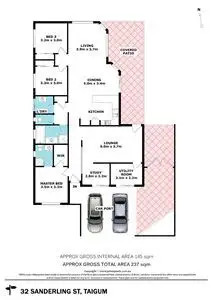 Floorplan of Homely house listing, 32 Sanderling Street, Taigum QLD 4018