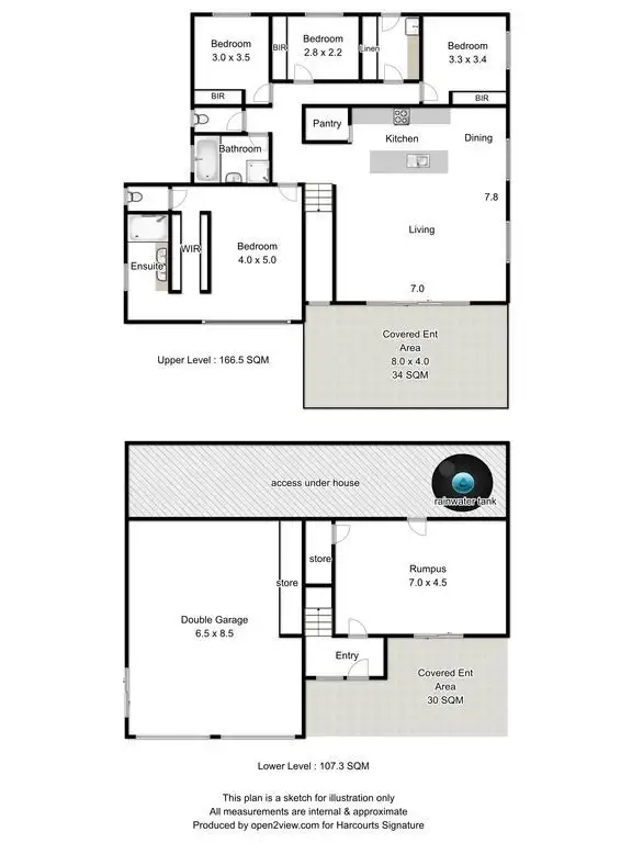 Floorplan of Homely house listing, 4 Wattle Road, Dodges Ferry TAS 7173