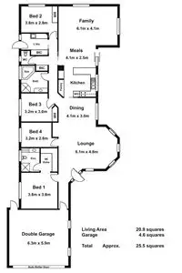Floorplan of Homely house listing, 2 Beilby Court, Hastings VIC