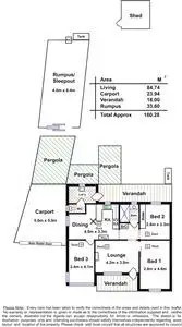 Floorplan of Homely house listing, 39 Amport Street, Elizabeth North SA 5113
