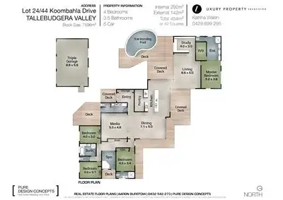 Floorplan of Homely house listing, House 24/44 Koombahla Drive, Tallebudgera QLD 4228