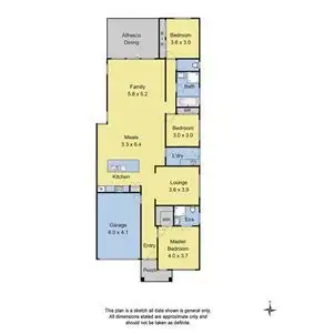Floorplan of Homely house listing, 38 Bluejay Road, Doreen VIC 3754