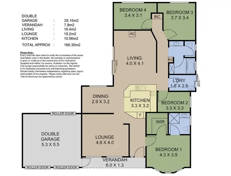Floorplan of Homely house listing, 22 Craig Drive, Nairne SA 5252