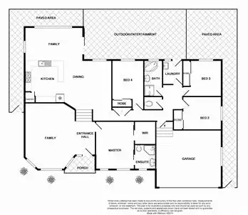 Floorplan of Homely house listing, 47 The Cascades, Mount Annan NSW 2567