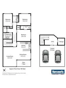 Floorplan of Homely unit listing, 18/10 Waterworks Road, Dynnyrne TAS 7005