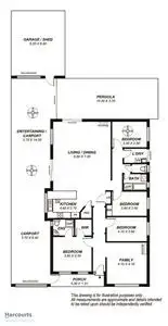 Floorplan of Homely house listing, 10 Doncaster Terrace, Burton SA 5110