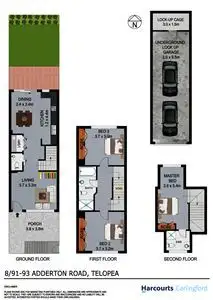 Floorplan of Homely townhouse listing, 8/91-93 Adderton Road, Telopea NSW 2117