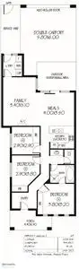 Floorplan of Homely house listing, 3A Gold Street, Munno Para West SA 5115