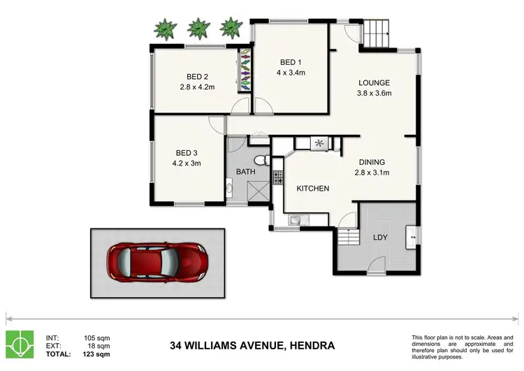 Floorplan of Homely house listing, 34 Williams Avenue, Hendra QLD 4011
