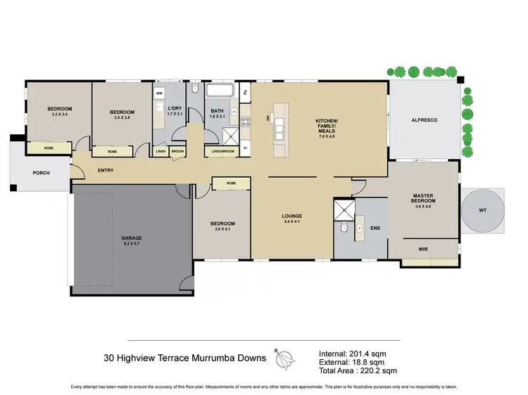 Floorplan of Homely house listing, 30 Highview Terrace, Murrumba Downs QLD 4503