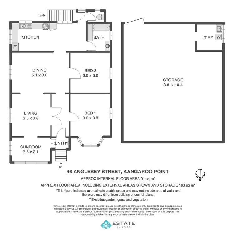 Floorplan of Homely house listing, 46 Anglesey Street, Kangaroo Point QLD 4169
