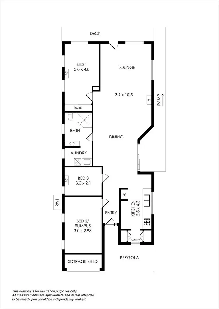 Floorplan of Homely house listing, 10 Scholefield Road, Seacliff SA 5049
