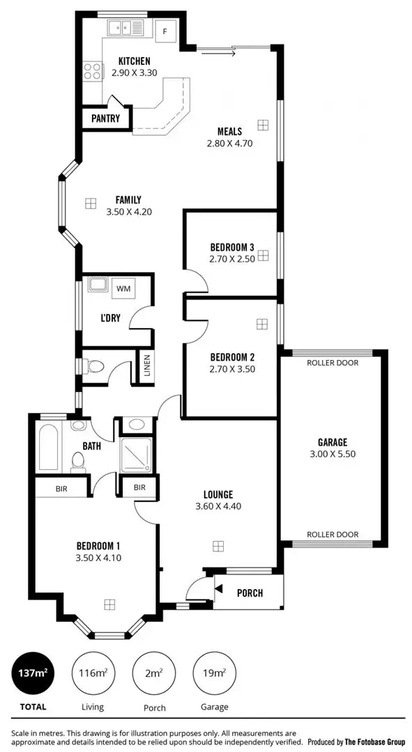 Floorplan of Homely house listing, 38 South Avenue, Northfield SA 5085