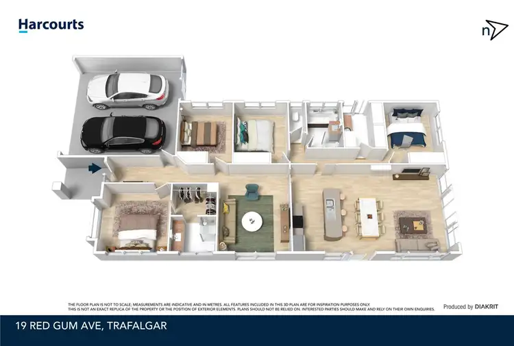 Floorplan of Homely house listing, 19 Red Gum Avenue, Trafalgar VIC 3824