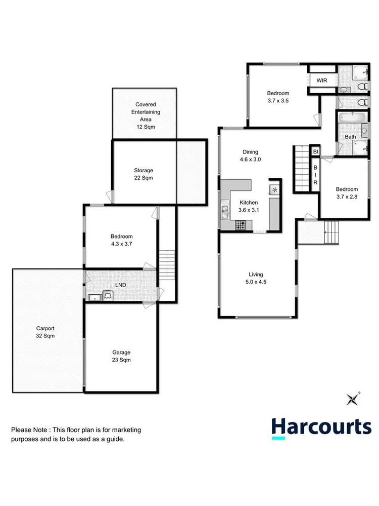 Floorplan of Homely house listing, 15 Bay Road, Midway Point TAS 7171