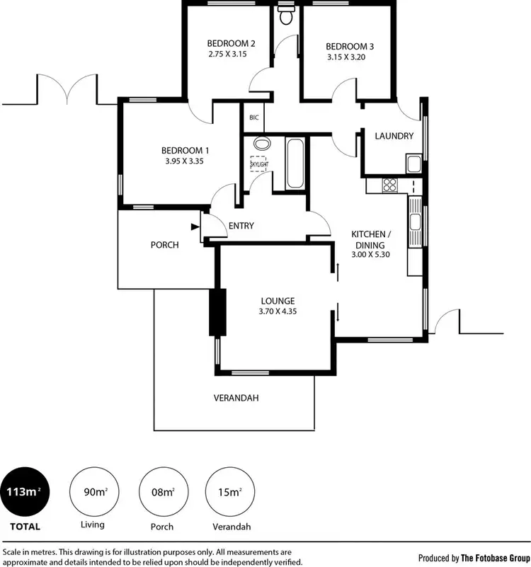 Floorplan of Homely house listing, 8 Torrens Crescent, Pennington SA 5013