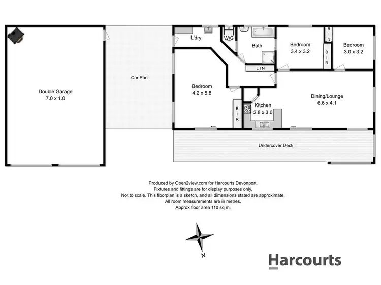 Floorplan of Homely house listing, 250 Grandview Drive, South Spreyton TAS 7310