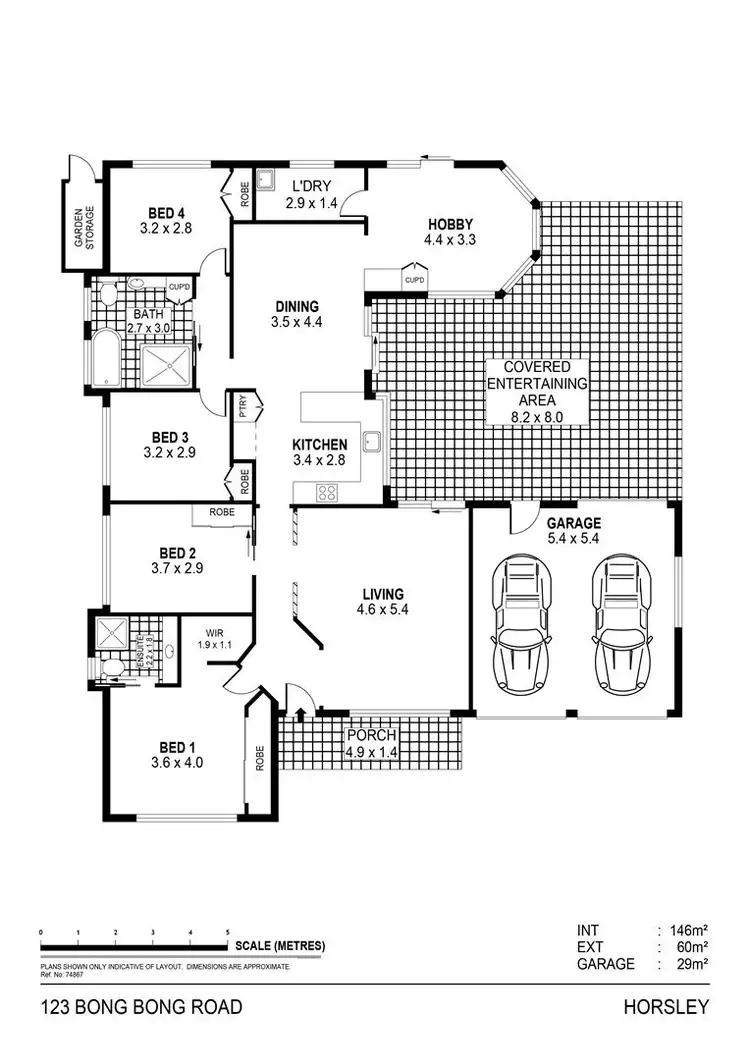 Floorplan of Homely house listing, 123 Bong Bong Road, Horsley NSW 2530