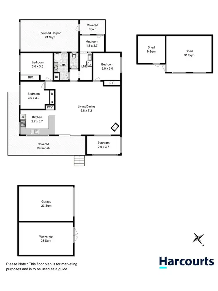 Floorplan of Homely house listing, 78 Barton Avenue, Triabunna TAS 7190