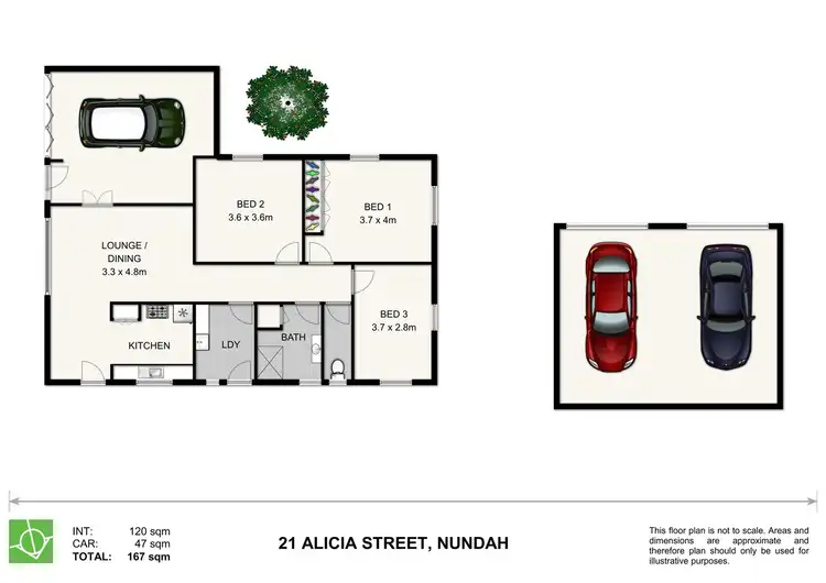 Floorplan of Homely house listing, 21 Alicia St, Nundah QLD 4012