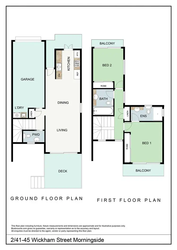 Floorplan of Homely house listing, 2/41 Wickham Street, Morningside QLD 4170