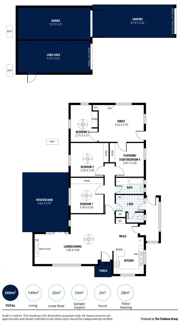 Floorplan of Homely house listing, 18 Tennyson Avenue, Plympton Park SA 5038