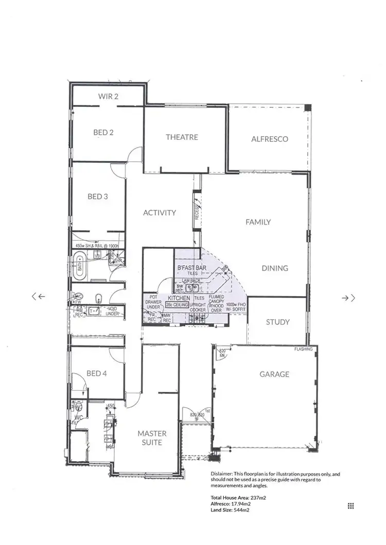 Floorplan of Homely house listing, 3 Etna Link, Yangebup WA 6164