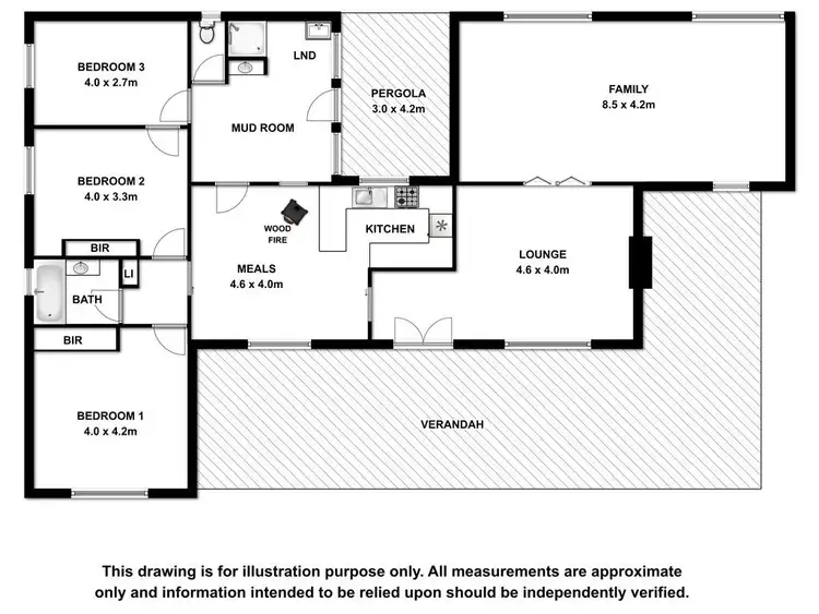 Floorplan of Homely rural property listing, Marapana/3692 Riddoch Highway, Keith SA 5267