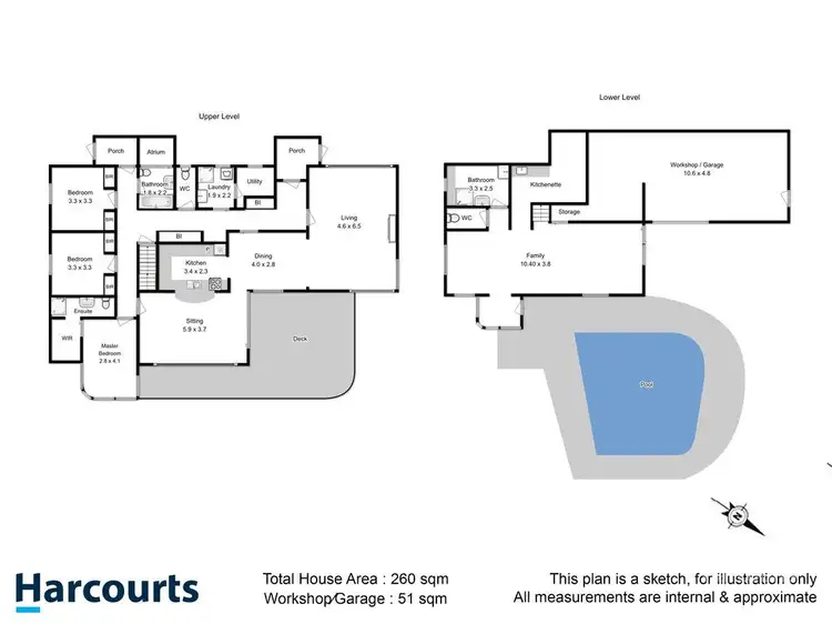 Floorplan of Homely house listing, 2 Primrose Place, Sandy Bay TAS 7005