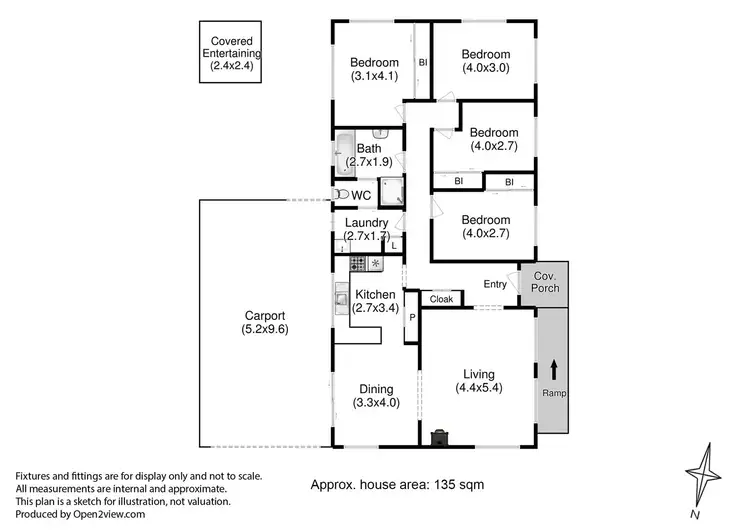 Floorplan of Homely house listing, 9 Stevens Road, Cygnet TAS 7112