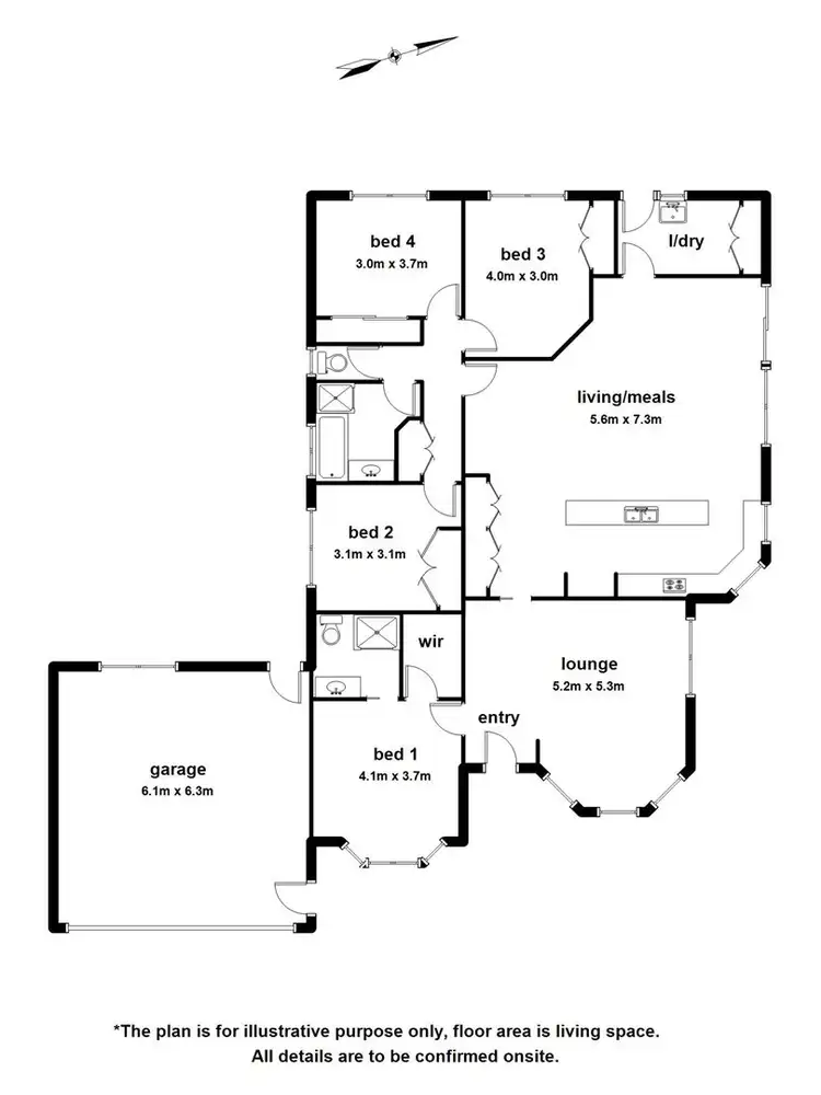 Floorplan of Homely house listing, 2 Enmore Close, Berwick VIC 3806