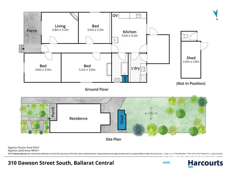 Floorplan of Homely house listing, 310 Dawson Street South, Ballarat Central VIC 3350