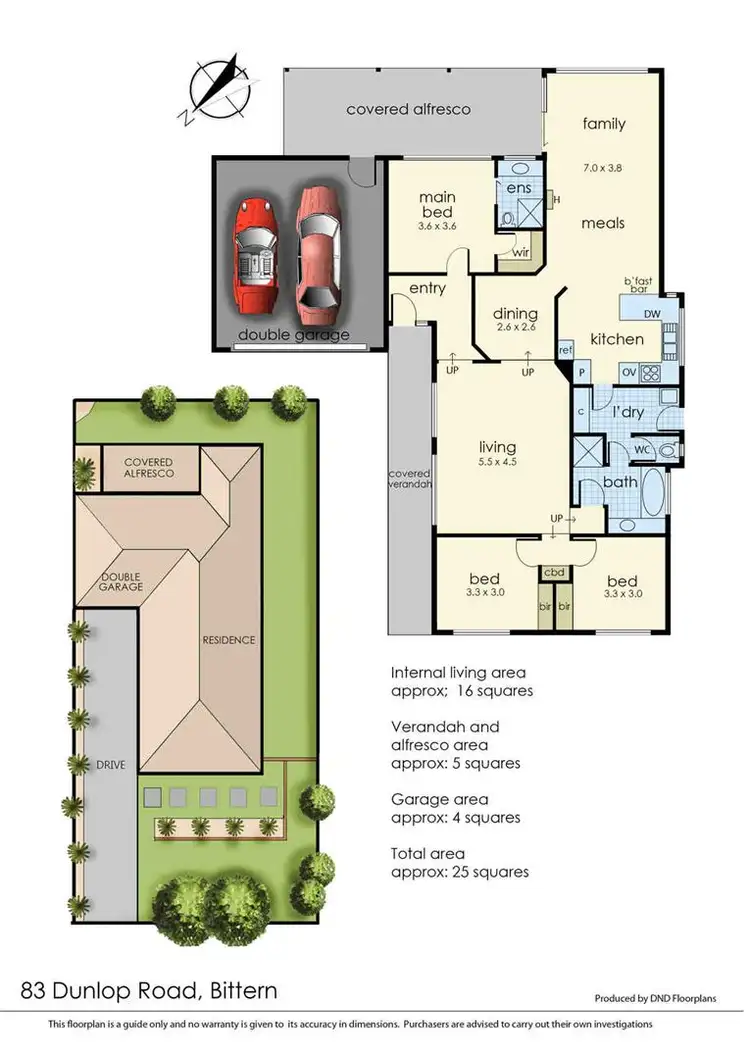 Floorplan of Homely house listing, 83 Dunlop Road, Bittern VIC 3918