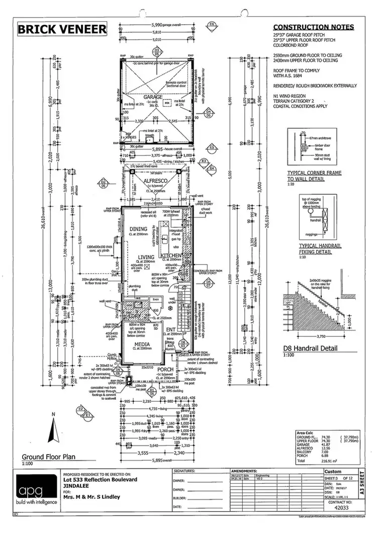 Floorplan of Homely house listing, 88 Reflection Boulevard, Jindalee WA 6036