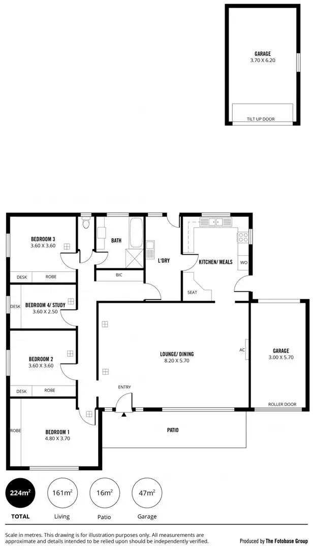 Floorplan of Homely house listing, 17 Carunta Street, Wattle Park SA 5066