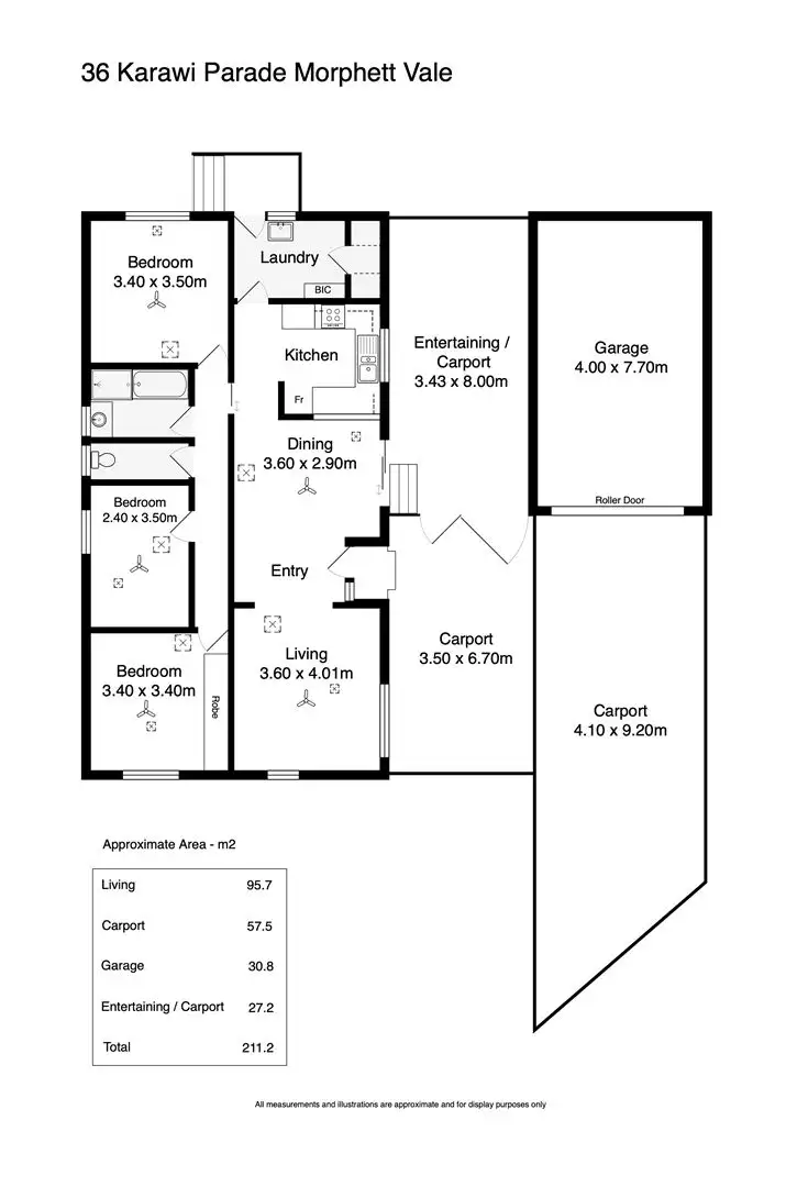 Floorplan of Homely house listing, 36 Karawi Parade, Morphett Vale SA 5162