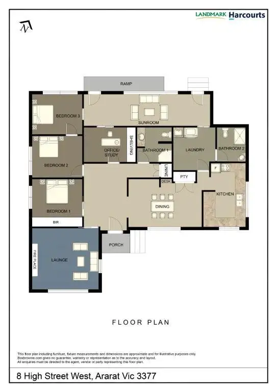 Floorplan of Homely house listing, 8 High Street West, Ararat VIC 3377
