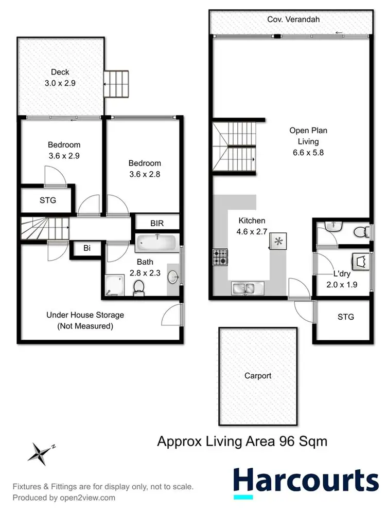 Floorplan of Homely unit listing, 17/84 Malunna Road, Lindisfarne TAS 7015